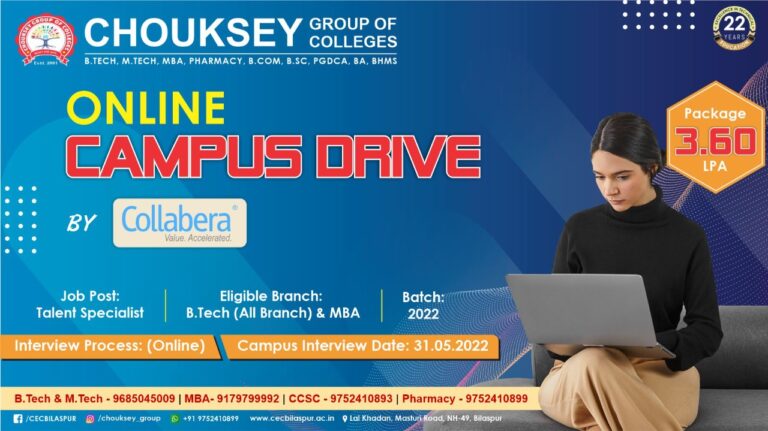 Online Campus Drive by Collabera