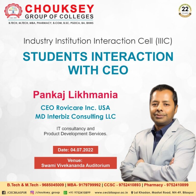 Student Interaction with CEO