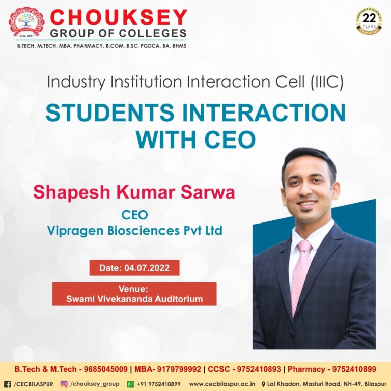 Student Interaction with CEO