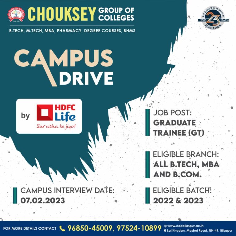 Campus Drive by HDFC Life