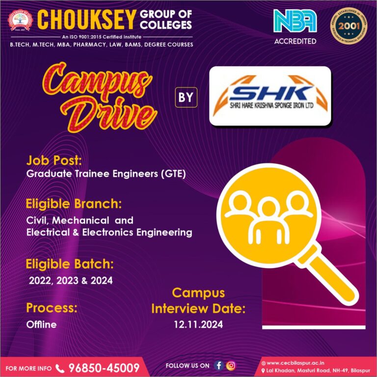 Campus Drive by Shri Hare Krishna Sponge Iron Ltd