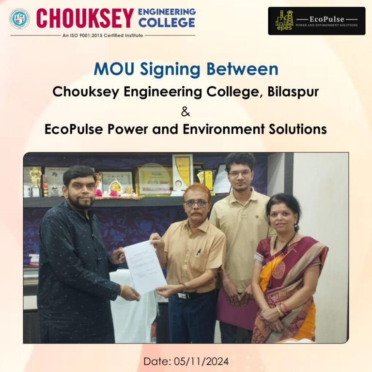 MOU Signed Between CEC Bilaspur and EcoPulse Power