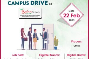 Campus Drive by Bafna Biotech at School of Pharmacy