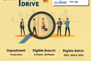 Campus Placement Drive by ClarOID Pharmaceuticals