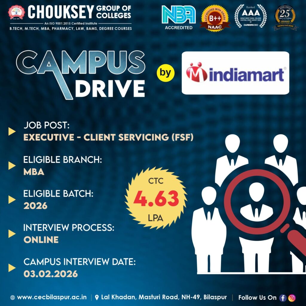 Campus Placement Drive by INDIAMART