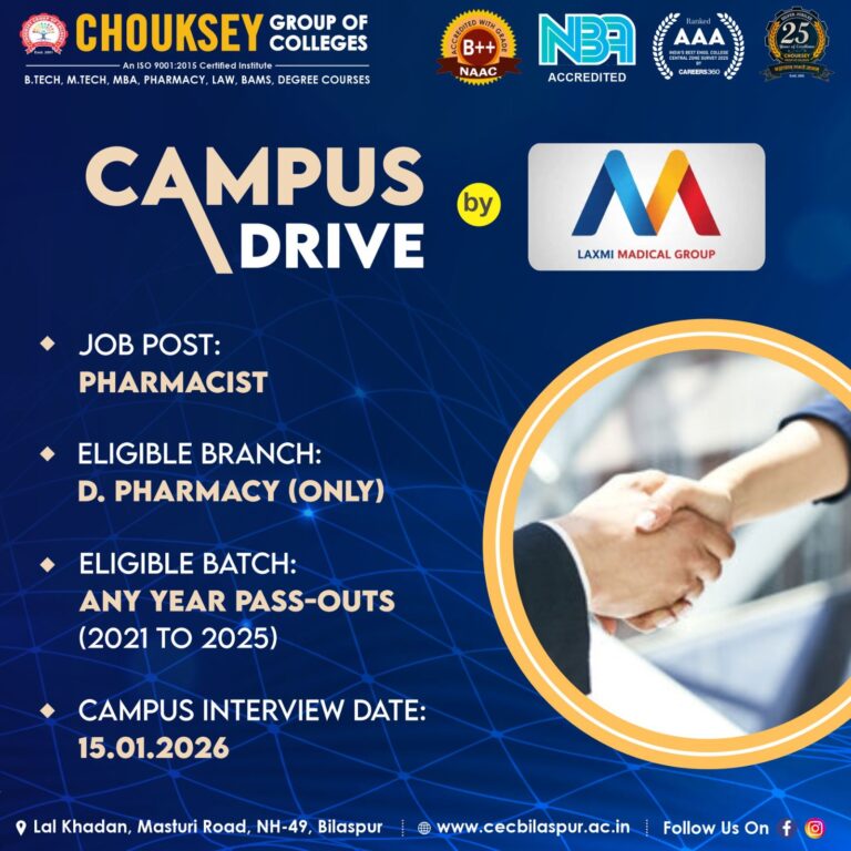 Campus Placement Drive by Laxmi Madical