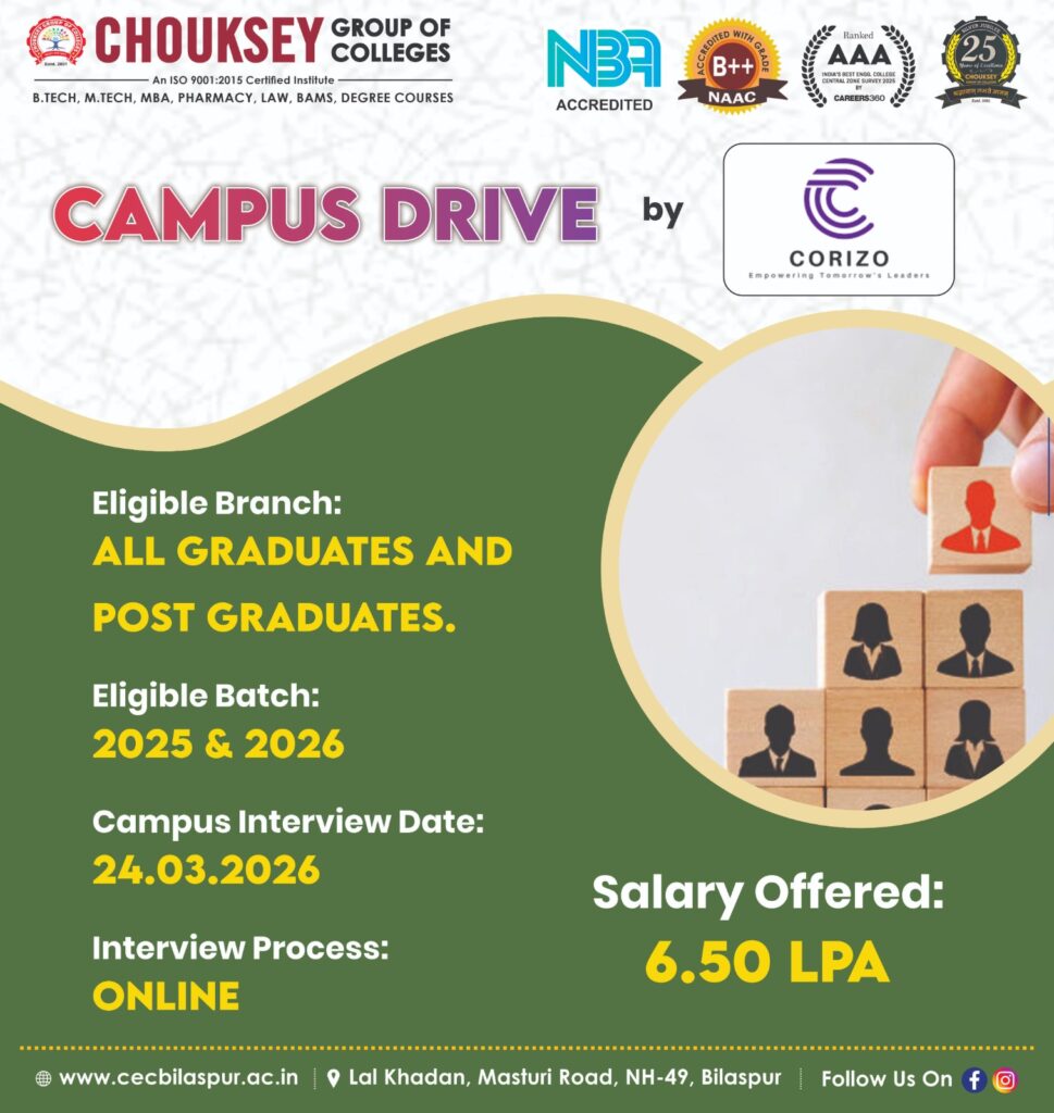 Campus Placement Drive by CORIZO
