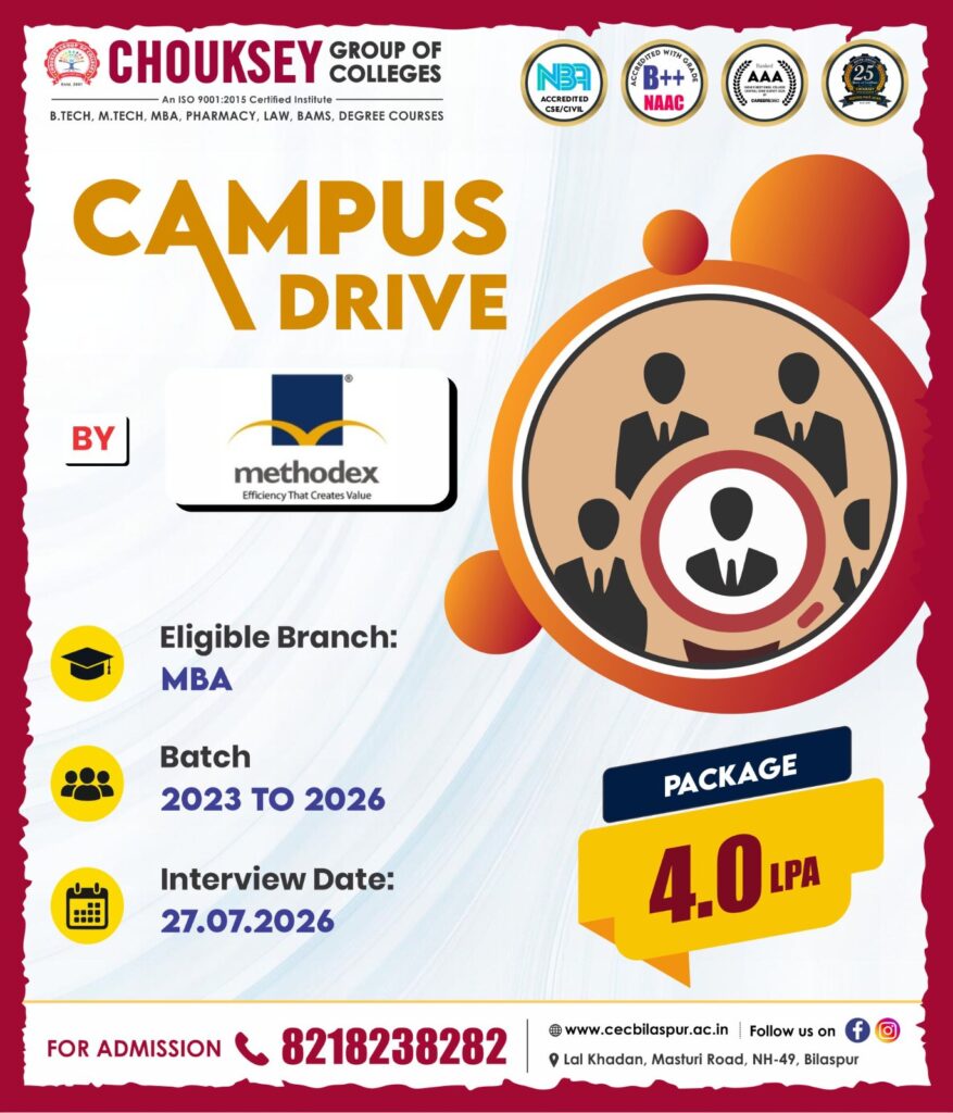 CAMPUS DRIVE BY METHODEX FOR MBA